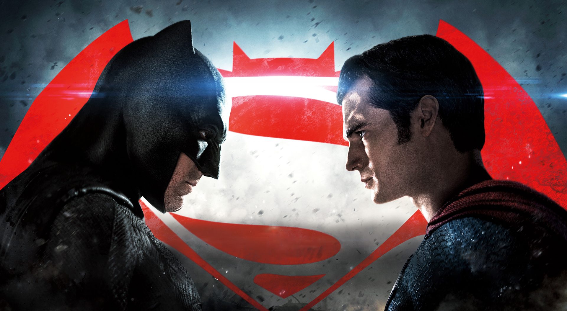 batman v superman face to face