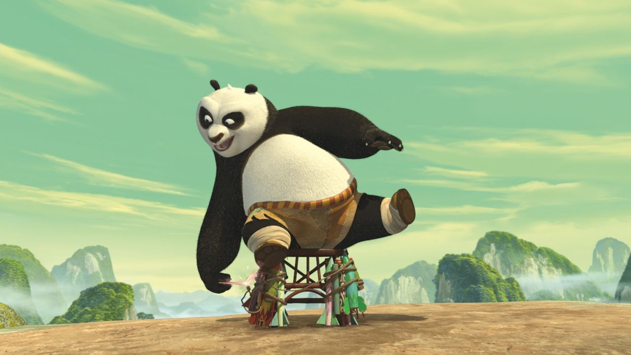 po personality in kung fu panda